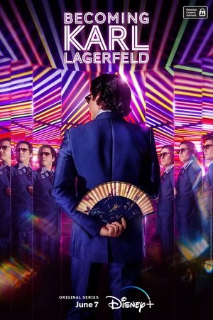 Poster for Becoming Karl Lagerfeld: Miniseries