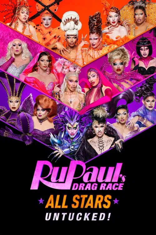 Poster for RuPaul's Drag Race All Stars: UNTUCKED