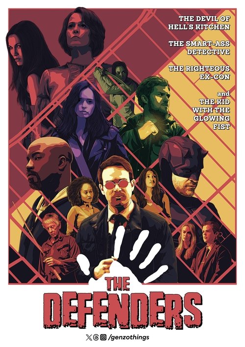 Poster for Marvel's The Defenders