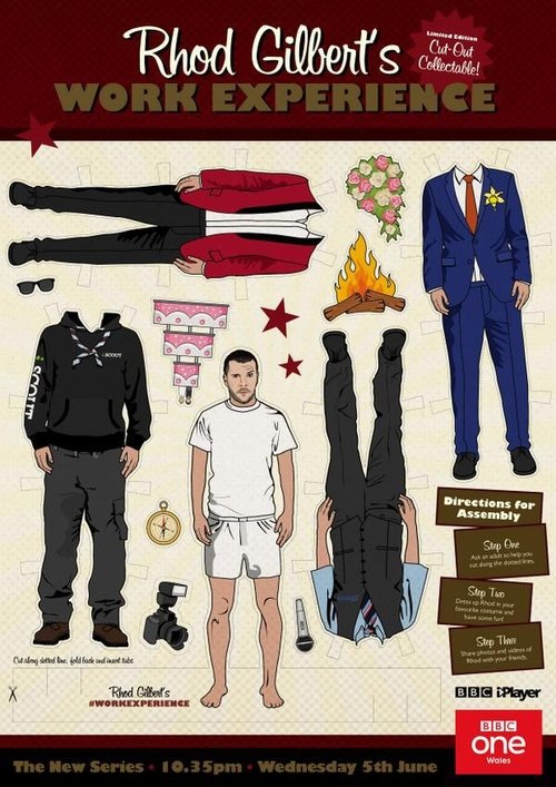 Poster for Rhod Gilbert's Work Experience