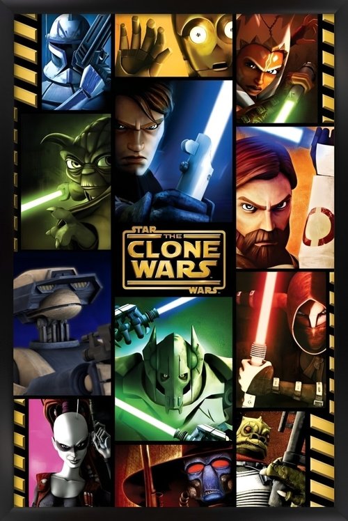 Poster for Star Wars: The Clone Wars