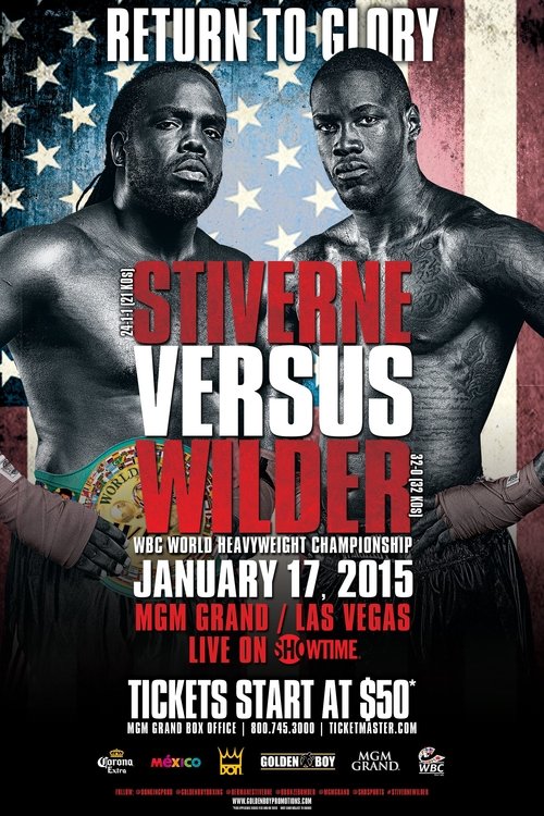 Poster for Stiverne vs. Wilder
