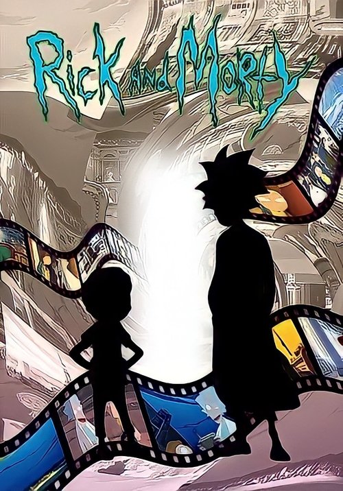 Poster for Rick and Morty: The Anime