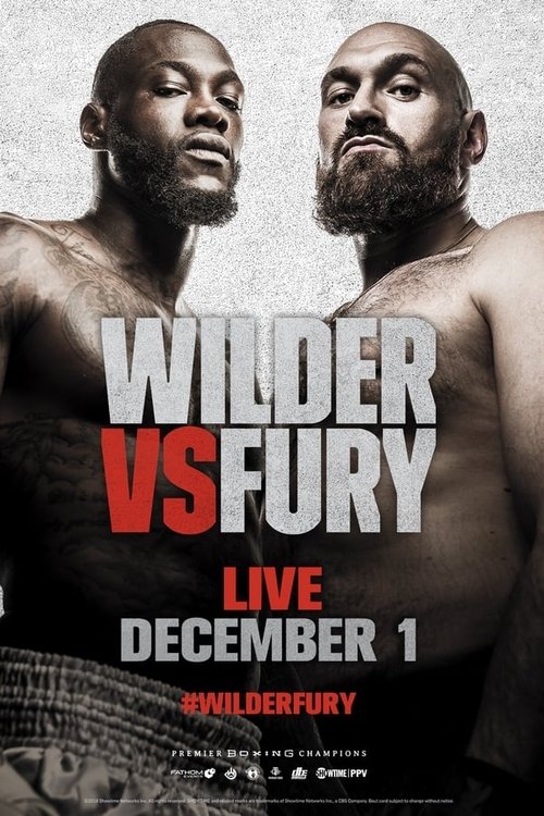 Poster for Wilder vs. Fury