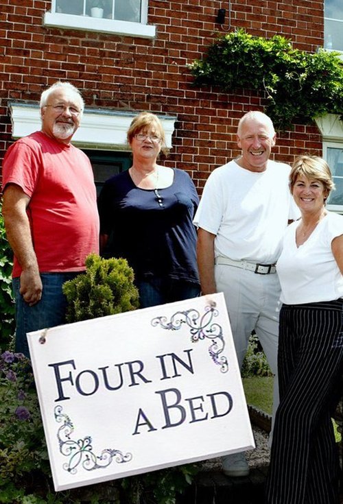 Poster for Four in a Bed