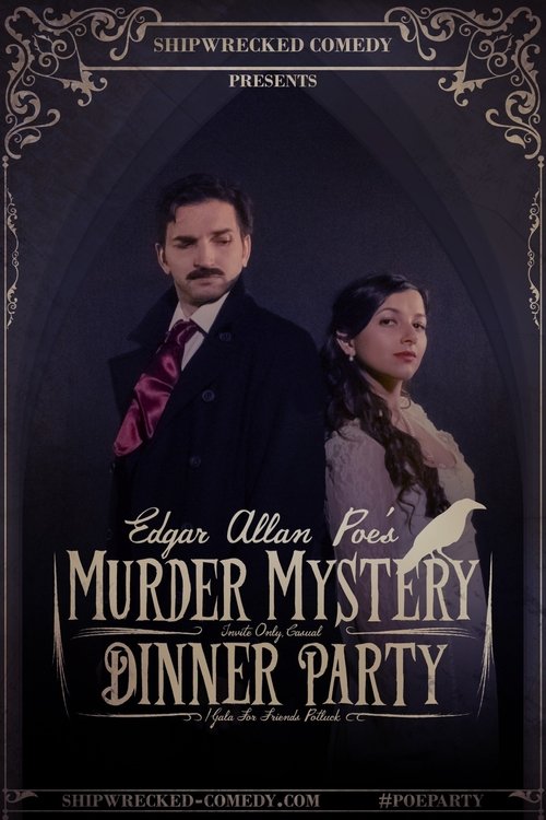 Poster for Edgar Allan Poe's Murder Mystery Dinner Party
