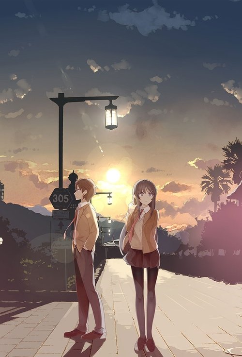 Poster for Rascal Does Not Dream of Bunny Girl Senpai