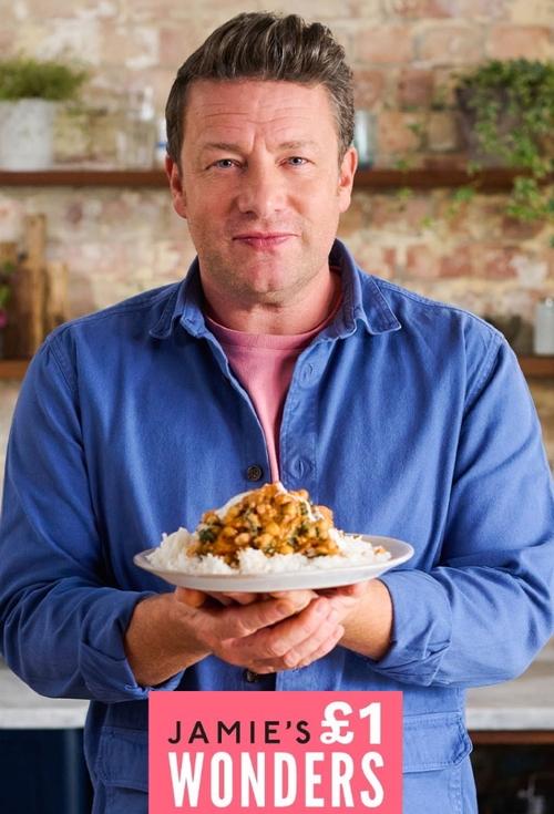 Poster for Jamie's £1 Wonders & Money-Saving Meals