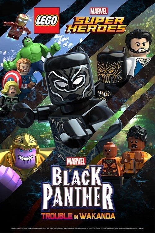 Poster for LEGO Marvel Super Heroes - Black Panther: Trouble in Wakanda