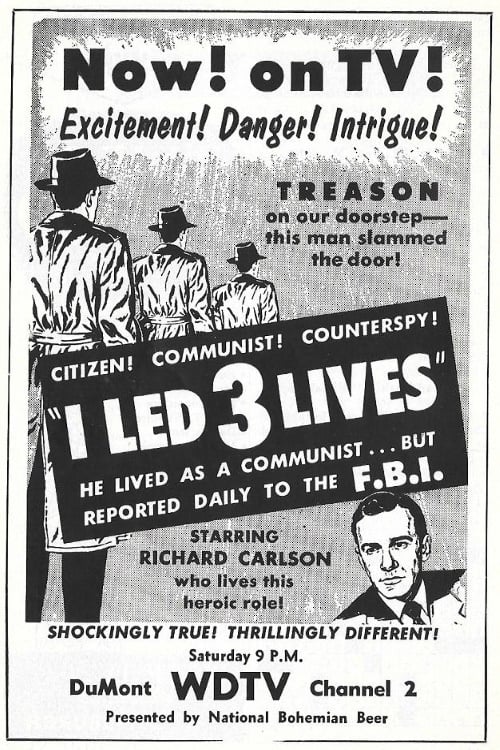Poster for I Led Three Lives