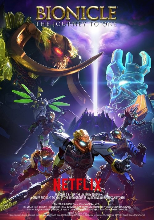 Poster for LEGO Bionicle: The Journey to One